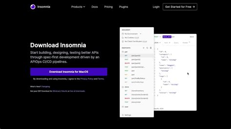 insomnia api tool download